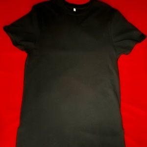 FOG MENS ESSENTIAL OVERSIZED BLACK TEE